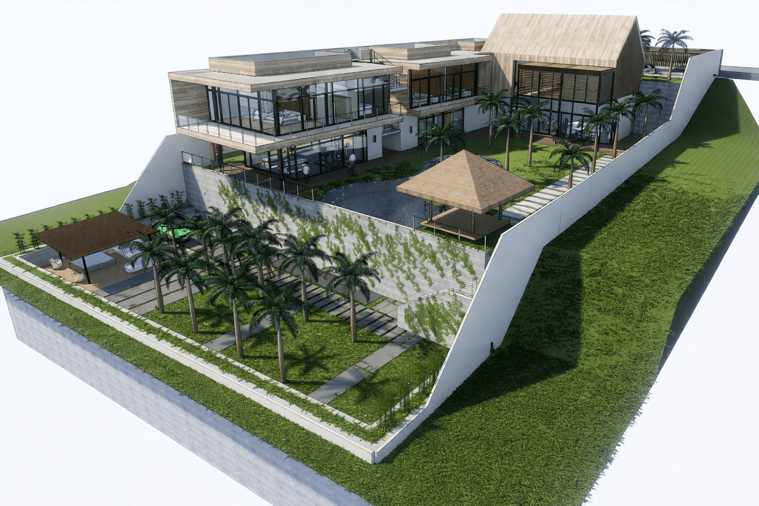 Bali Tropical House — A Contemporary Retreat Immersed in Nature