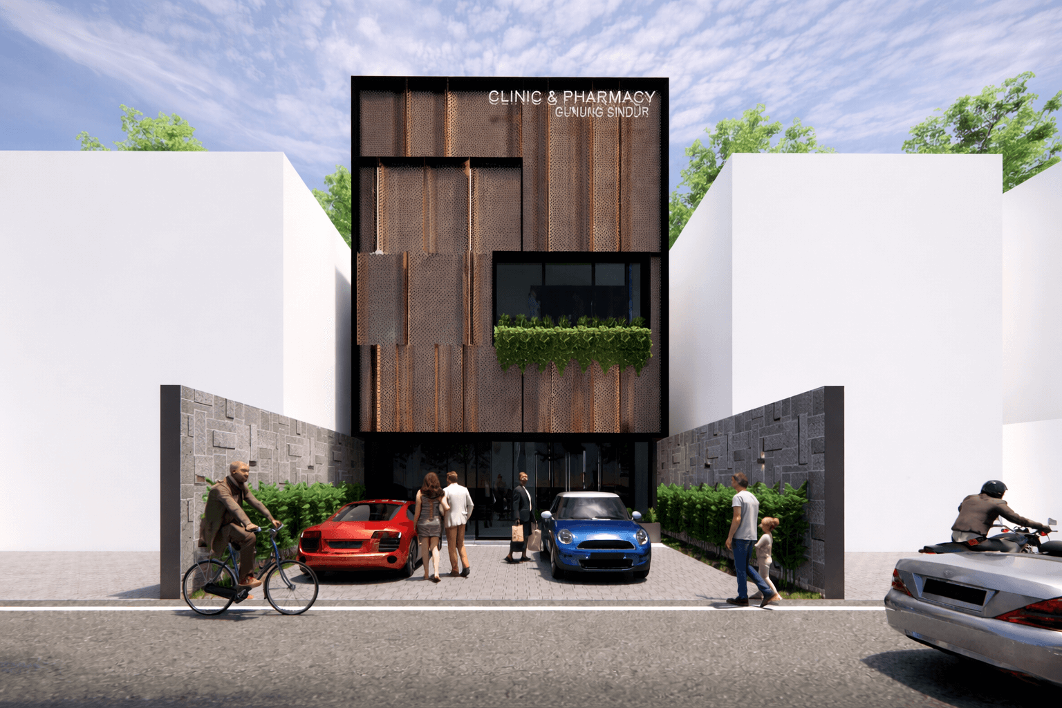 Integrated BIM Design & Modelling for Gunung Sindur Clinic