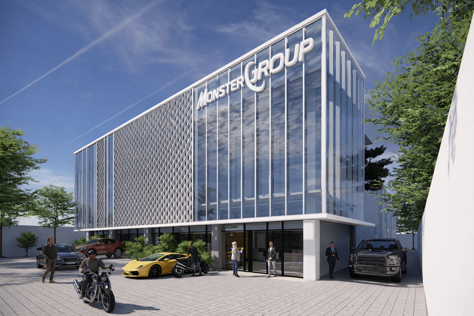 Integrated BIM Design & Workplace Modelling for Monster Group Headquarters