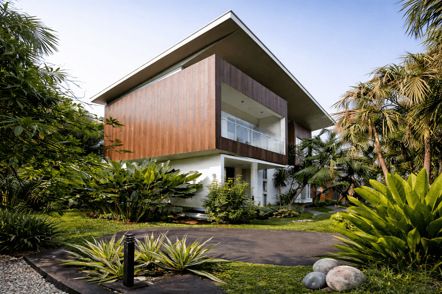 Ancol Residence — A Tropical Contemporary Home Integrated with Its Landscape