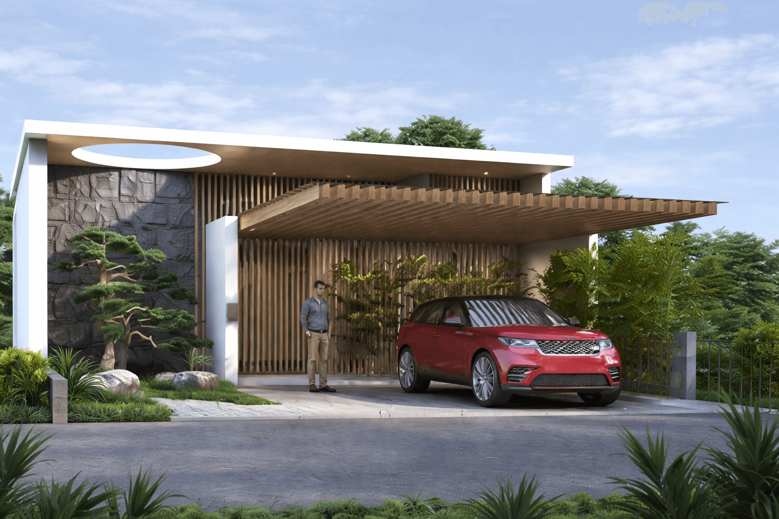 Dago Residence — A Calm Contemporary Home Embracing Nature and Light
