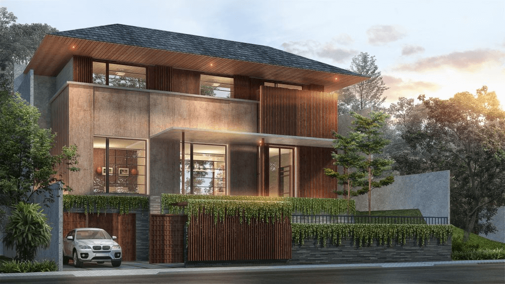 Simprug Modern Tropical Residence