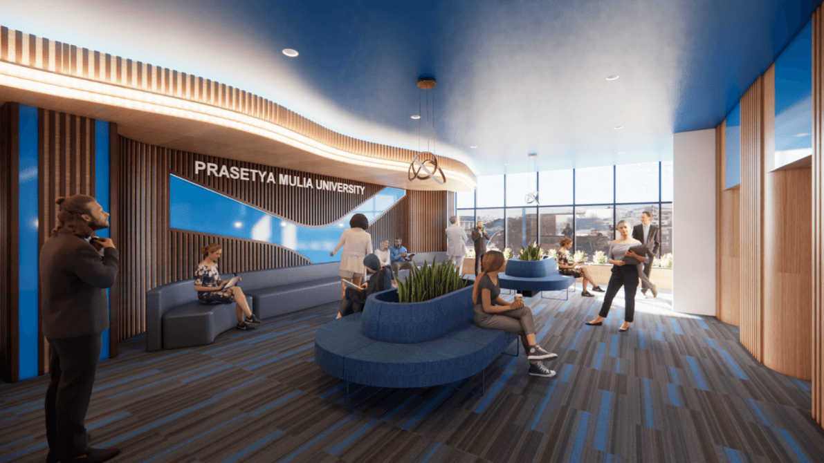 Prasetya Mulya University Interior — A Contemporary Learning Environment that Inspires Interaction and Growth